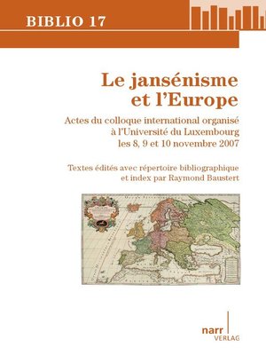 cover image of Le jansénisme et l' Europe